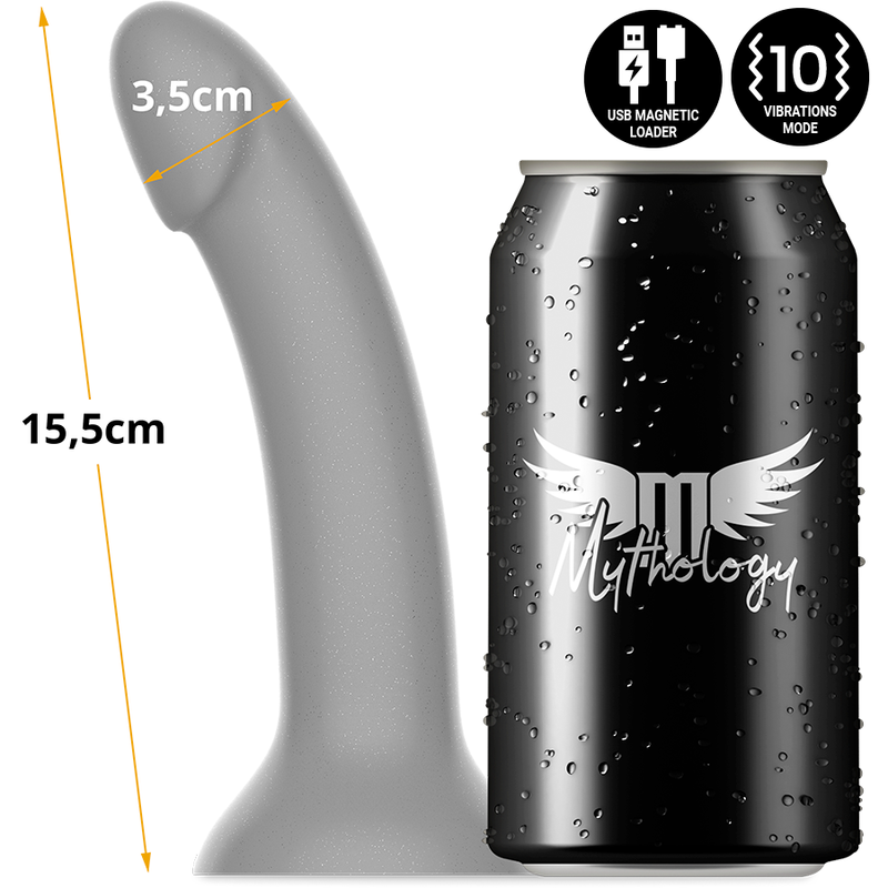 MYTHOLOGY - RUNE MAJESTIC DILDO S - VIBRATEUR WATCHME TECHNOLOGIE SANS FIL COMPATIBLE - Naturel Ethique