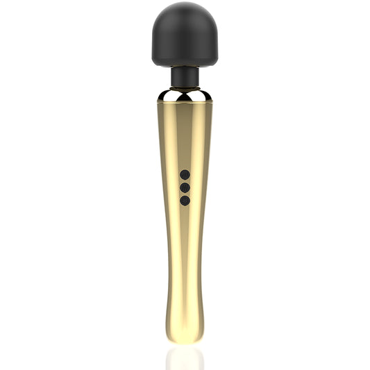 Vibromasseur Wand-" Naomi" doré - Naturel Ethique