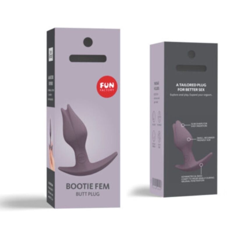 Plug anal Bootie Fem - Taupe - Naturel Ethique