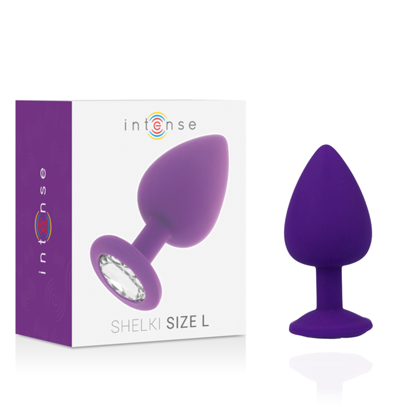 Plug anal silicone rose