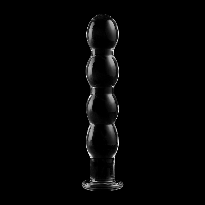 Plug anal en verre - Modèle 10 - Naturel Ethique