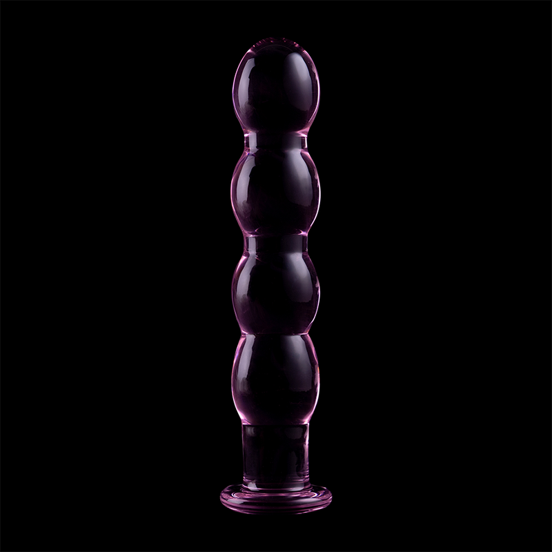 Plug anal en verre - Modèle 10 - Naturel Ethique