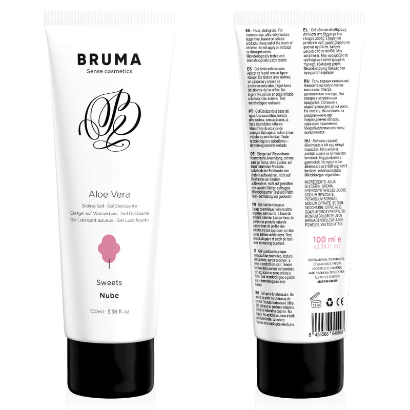 BRUMA - GEL GLISSANT À L'ALOE VERA SAVEUR BONBONS 100 ML - Naturel Ethique