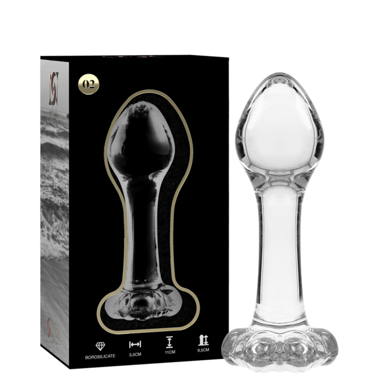 Plug anal glass