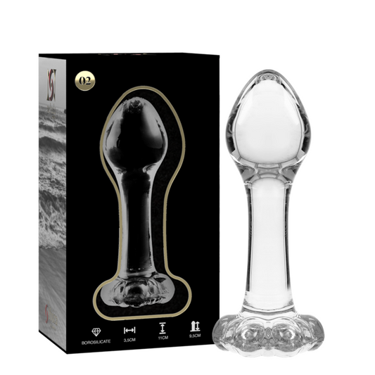 Plug anal glass