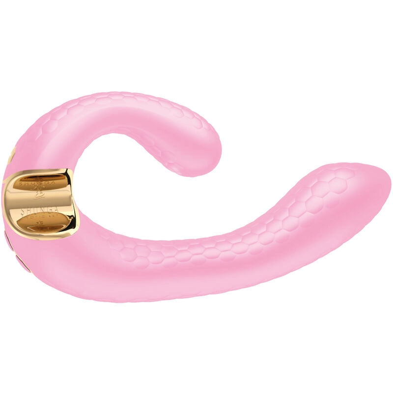 Vibromasseur double stimulation Miyo -Rose - Naturel Ethique