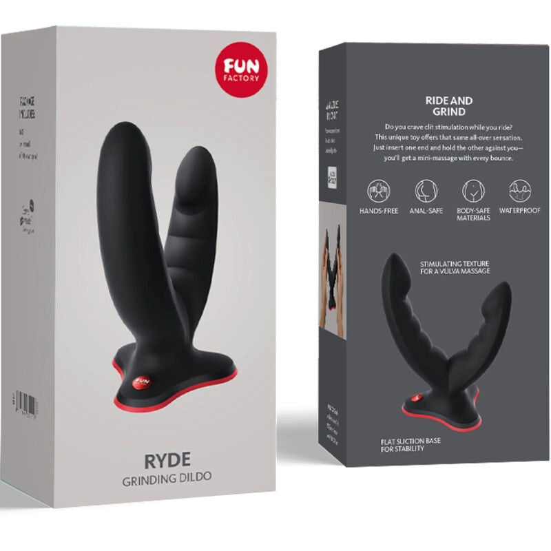 Gode double pénétration Ryde - vert - Naturel Ethique