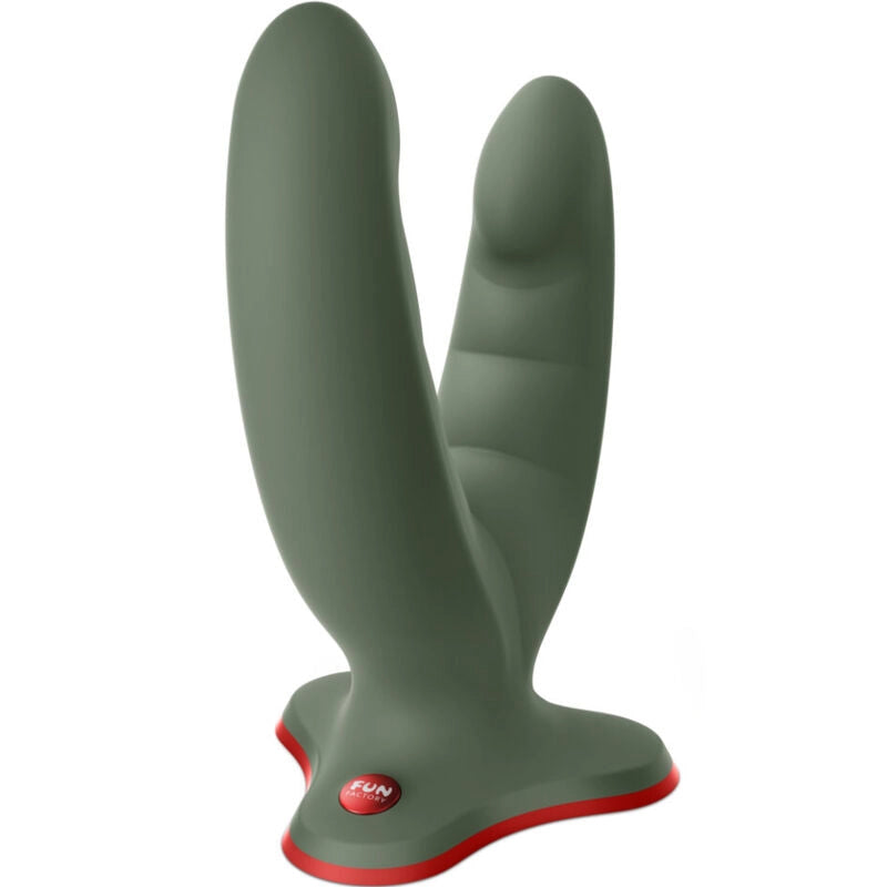 Gode double pénétration Ryde - vert - Naturel Ethique