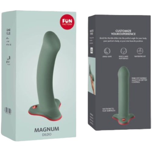 Gode magnum - vert & corail - Naturel Ethique