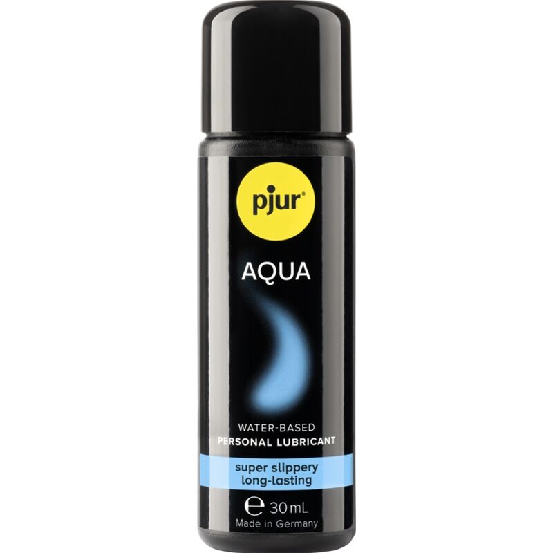 Pjur Aqua, lubrifiant à base d'eau sans propylène glycol pour peaux sensibles