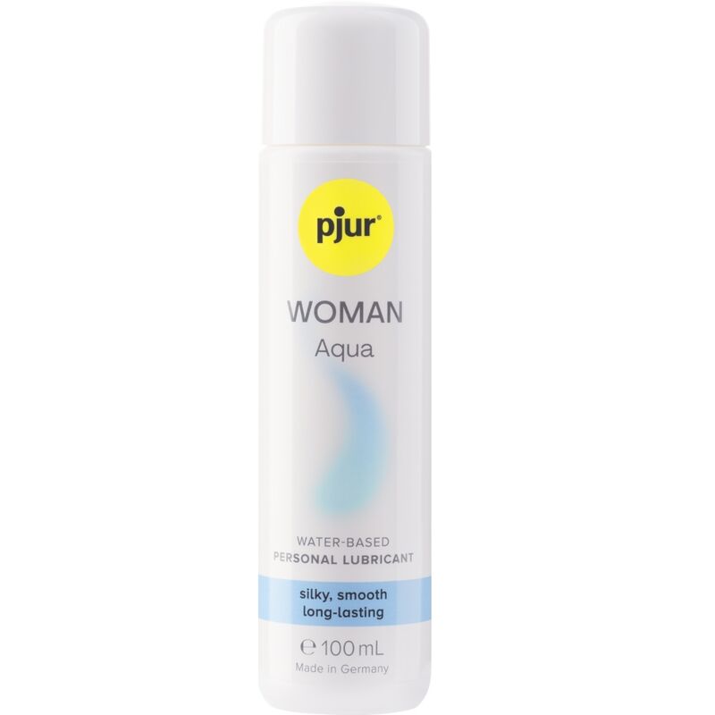 Woman Aqua de Pjur, lubrifiant à base d'eau sans parfum ni corps gras, flacon 100 ml