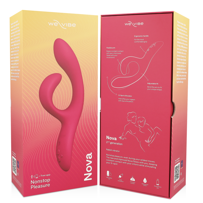 Vibromasseur double stimulation Nova - Naturel Ethique