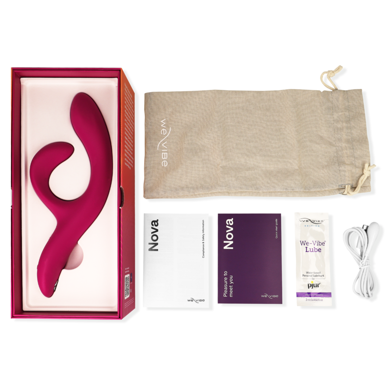 Vibromasseur double stimulation Nova - Naturel Ethique