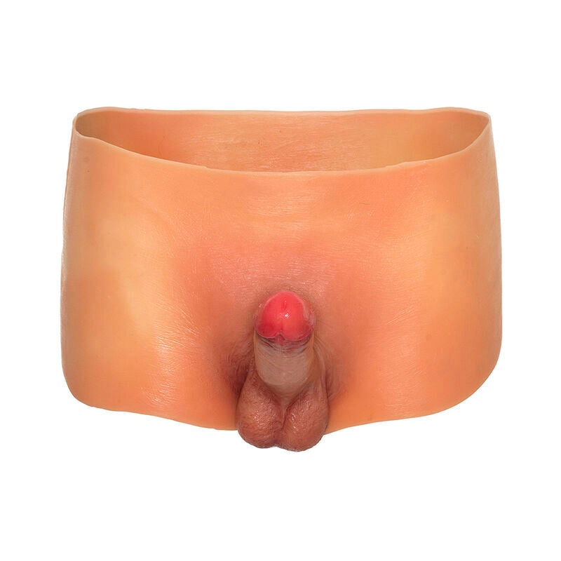 HIDDEN DESIRE - ALTER EGO BOXERSHOT AVEC PÉNIS 18 CM TAILLE S/M - Naturel Ethique