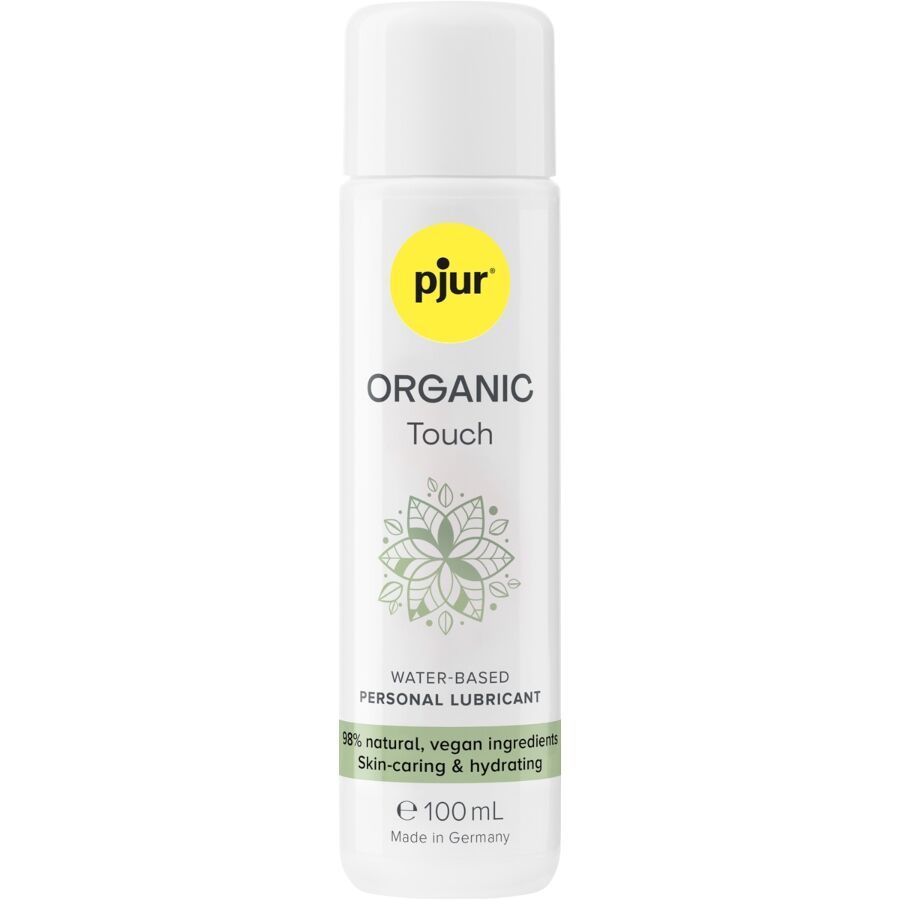 Organic Touch de Pjur, lubrifiant à base d'eau vegan à 98 % d'ingrédients d'origine naturelle