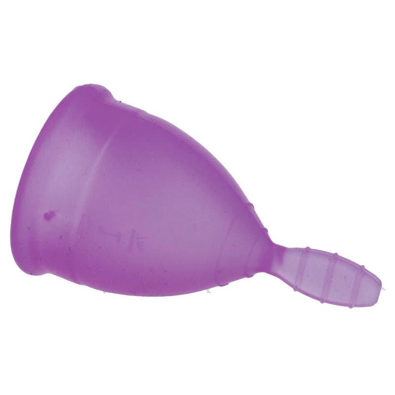 Cup menstruelle rose White Smoke L / Violet