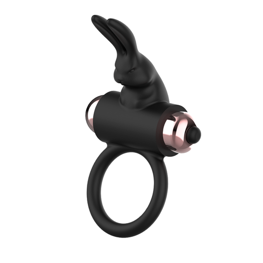 COQUETTE CHIC DESIRE - COCKRING AVEC VIBRATEUR NOIR/ OR - Naturel Ethique