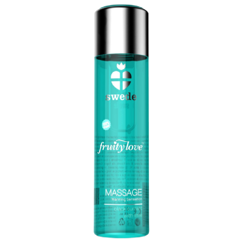Huile de massage couple effet chauffant - cassis & citron vert - 120 ml - Naturel Ethique