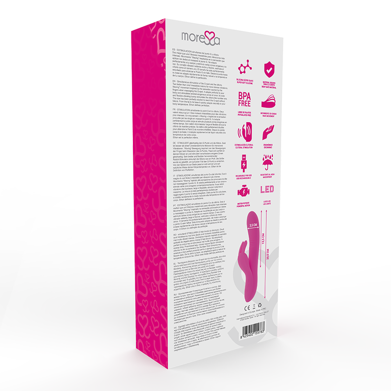 MORESSA - ETHAN RECHARGEABLE EN SILICONE PREMIUM - Naturel Ethique