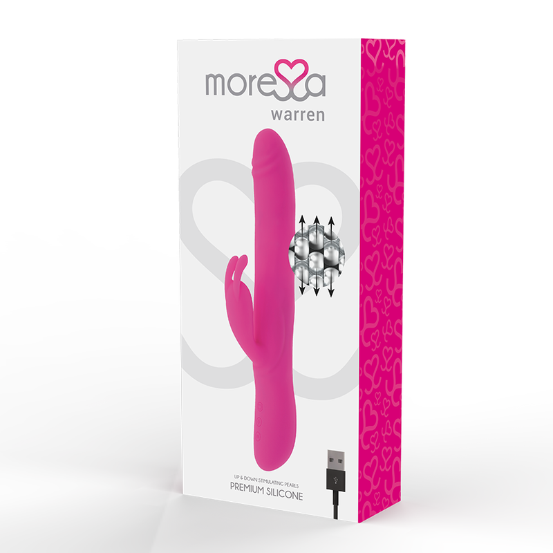 MORESSA - SILICONE RECHARGEABLE DE QUALITÉ SUPÉRIEURE WARREN - Naturel Ethique