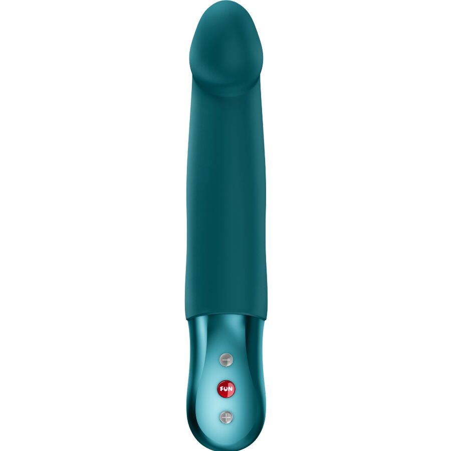 Vue de face du stimulateur point G Fun Factory Stronic Real vert