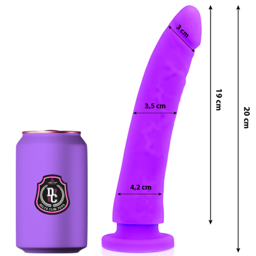 Gode ventouse long