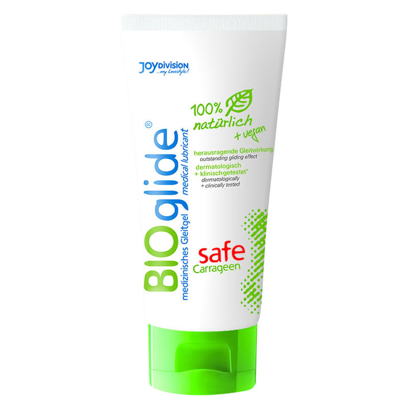 Lubrifiant intime BIOglide naturel bio 100 ml, vegan et à base d'eau de qualité médicale