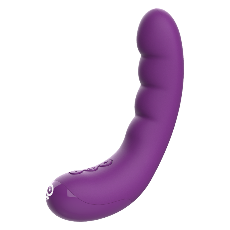 Vibromasseur point G souple et puissant - "Rewocurvy" - Naturel Ethique