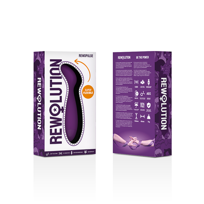 Vibromasseur Point G - "Rewopulse" violet - Naturel Ethique