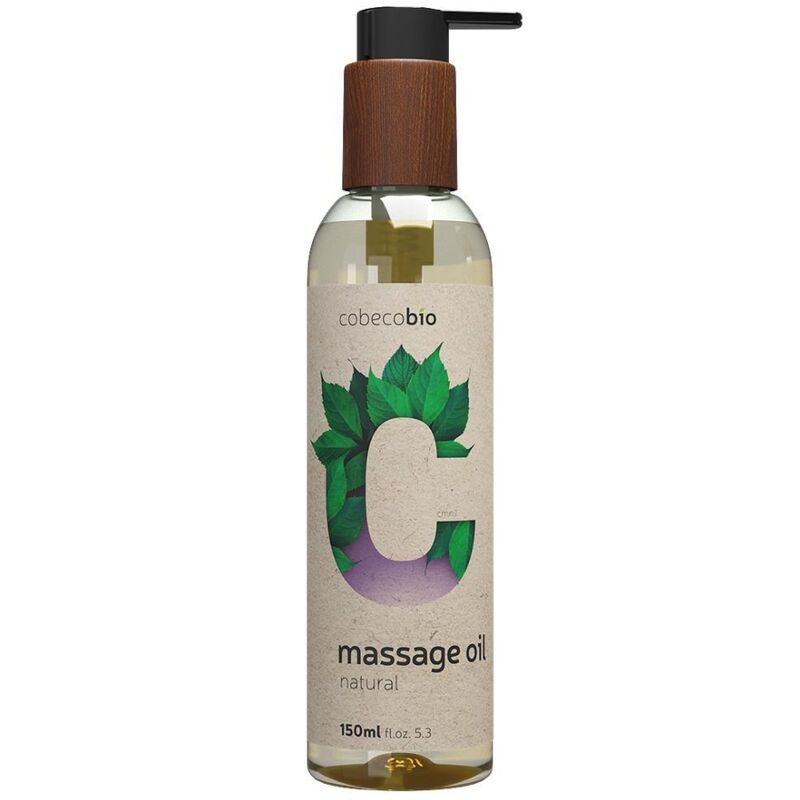 Huile de massage neturelle bio Cobeco - 150 ml - Naturel Ethique