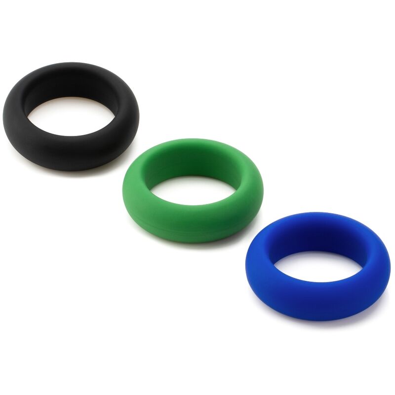Anneaux péniens en silicone colorés – cockrings réutilisables pour endurance, maintien de l’érection et plaisir intime masculin