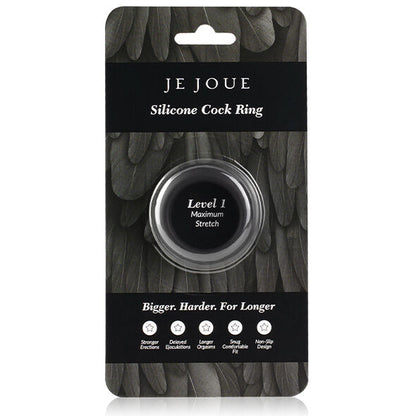 Anneau pénien luxe - Noir - Naturel Ethique