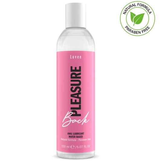 Lubrifiant anal Lovee back pleasure - 150 ml - Naturel Ethique