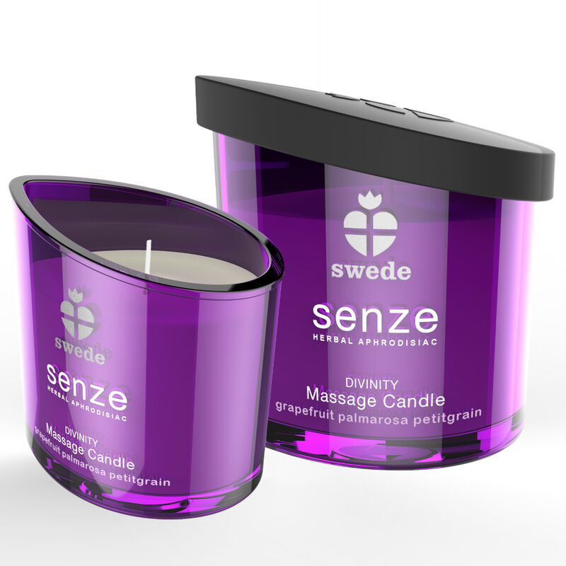 Bougie de massage Senze - Divinity - Naturel Ethique