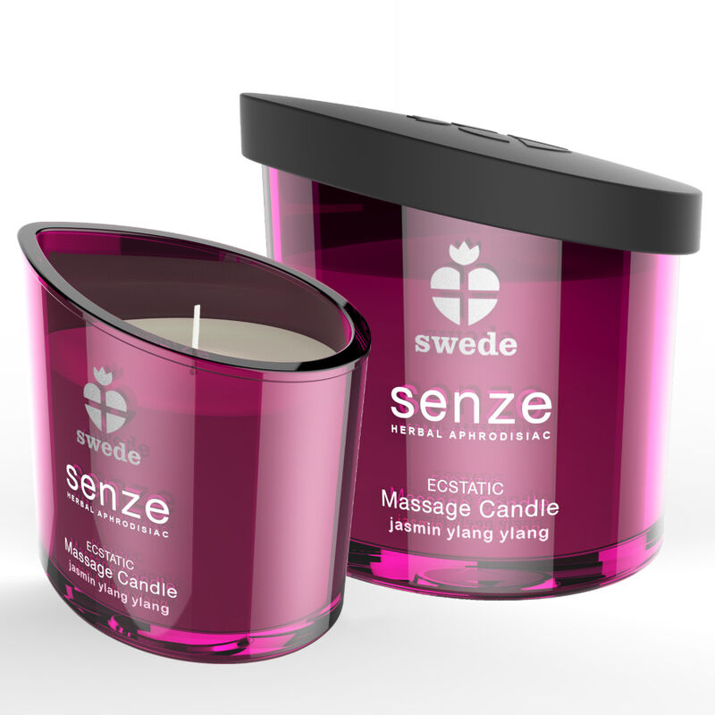 Bougie de massage Senze - Extatique - Naturel Ethique