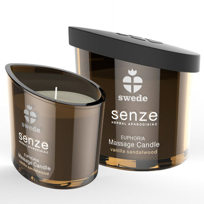Bougie de massage Senze - Euphoria - Naturel Ethique