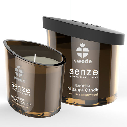 Bougie de massage Senze - Euphoria - Naturel Ethique