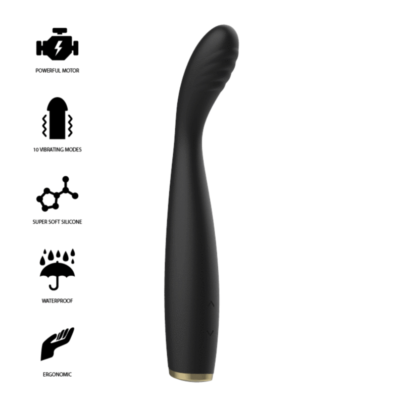 IBIZA - VIBRATEUR FLEXIBLE PUISSANT SPÉCIAL G SPOT White Smoke