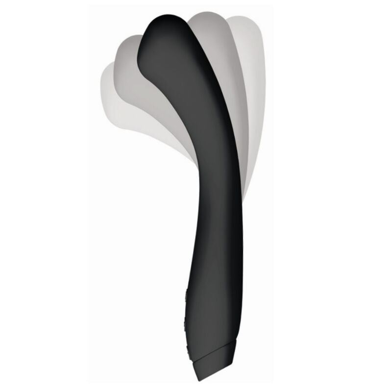 stimulateur point g vibromasseur noir courbe stimulation interne design ergonomique