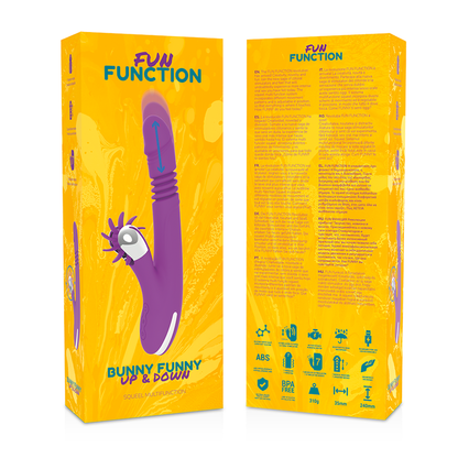 FUN FUNCTION - LAPIN DRÔLE HAUT ET BAS 2.0 - Naturel Ethique