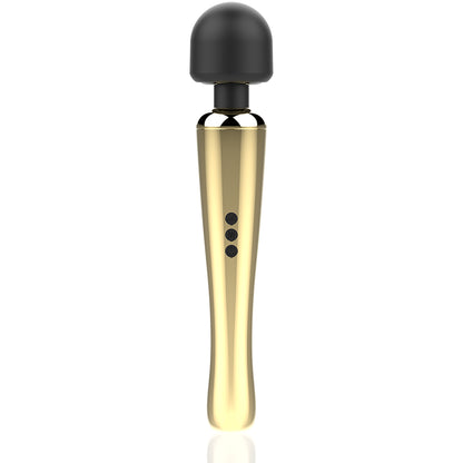 Vibromasseur Wand-" Naomi" doré - Naturel Ethique
