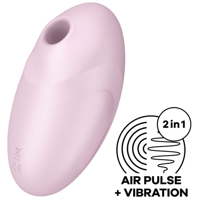 Stimulateur clitoridien air pulsé & vibrations "Vulva Lover 3" - Naturel Ethique