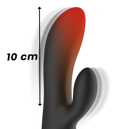 Vibromasseur rabbit chauffant