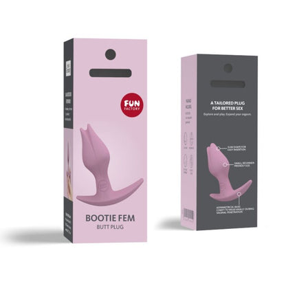 Plug anal Bootie Fem - Rose - Naturel Ethique