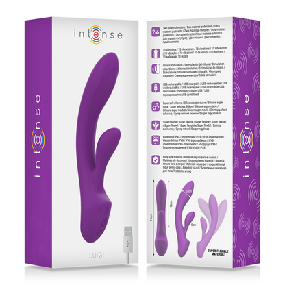 Vibromasseur rabbit - "Luigi" - Naturel Ethique