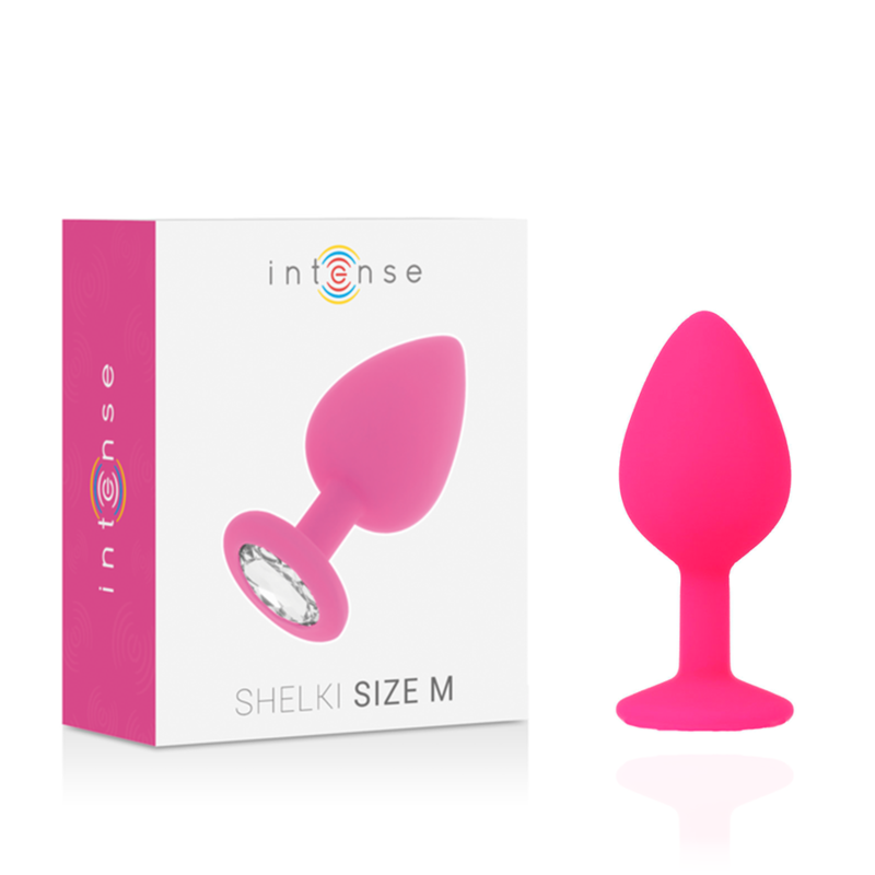 Plug anal silicone rose