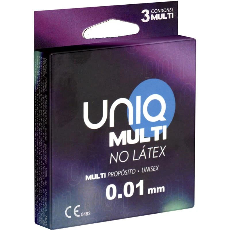Boîte de préservatif féminin Uniq Multi épaisseur 0,01 mm