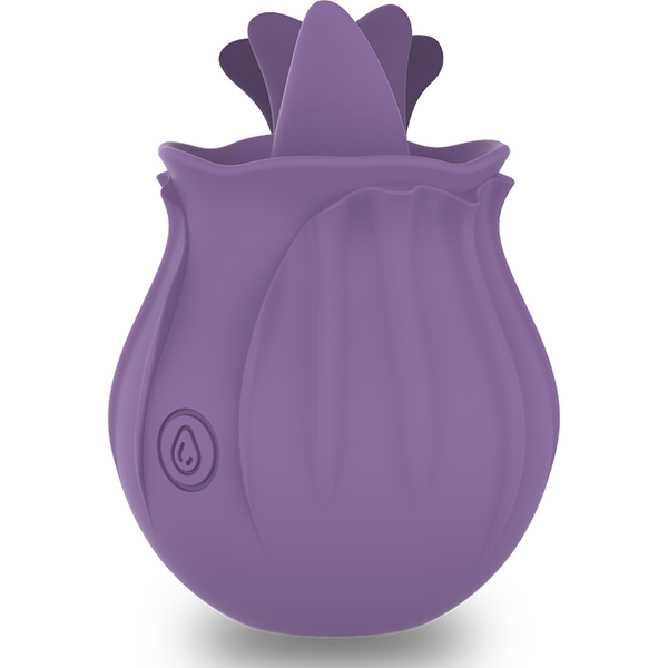 Stimulateur clitoridien langue — embout texturé