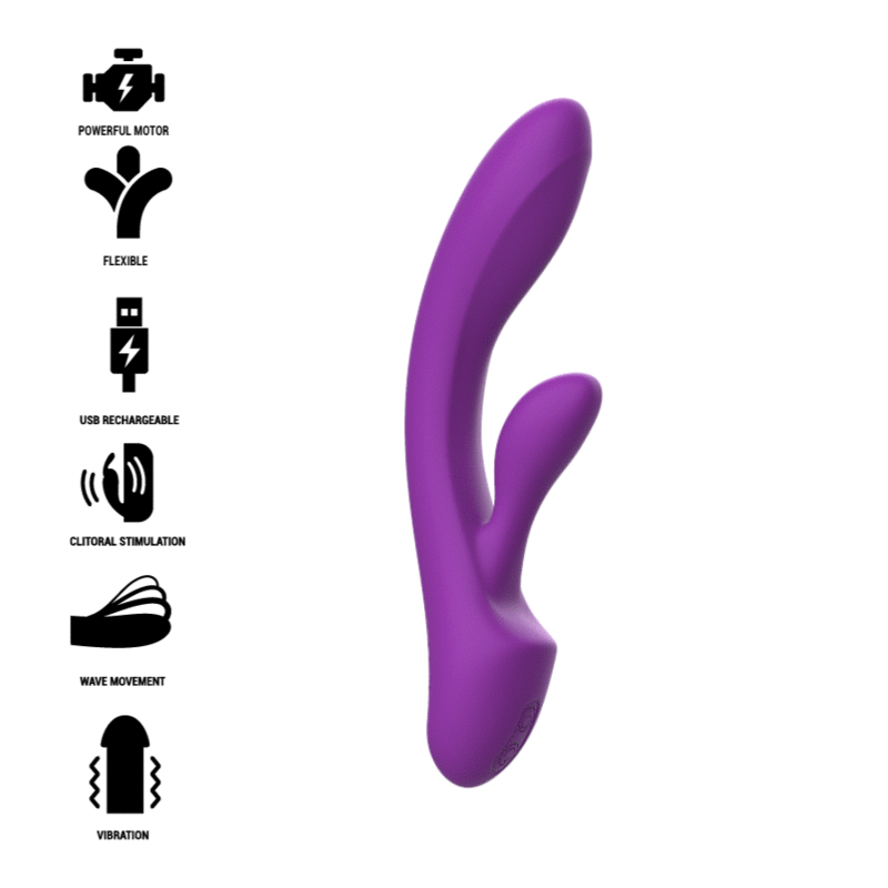 Vibromasseur rabbit - "Luigi" - Naturel Ethique