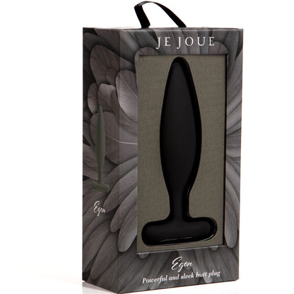 Vibromasseur anal Egon - noir - Naturel Ethique